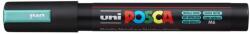 uni Dekormarker 1, 8-2, 5mm, Uni Posca PC-5M metál zöld - suplix