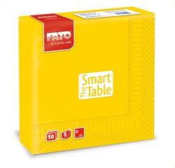 FATO Szalvéta 2 rétegű 1/4 hajtású 33 x 33 cm 50 lap/csomag Smart Table Fato_82623000 sárga
