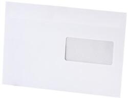 Bluering Boríték LC/5 öntapadó bélésnyomott jobb ablakos 45x90 162×229mm J20A60 Bluering® fehér - suplix