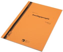  Emelőgépnapló 2+25lapos A4, álló - suplix