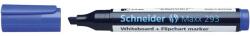 Schneider Tábla- és flipchart marker 2-5mm, vágott végű Schneider Maxx 293 kék - suplix