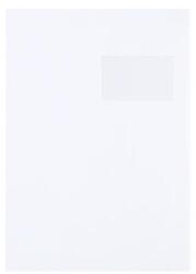 Bluering Boríték TC/4 szilikonos bélésnyomott jobb ablak 50x100mm ablak jobb oldalról 20mm felülről 52mm Bluering® fehér - suplix