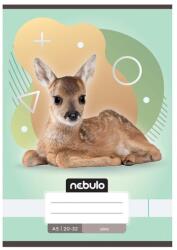Nebulo Füzet, A5, sima, 20-32, Állatos minták, 16 db/csomag Nebulo
