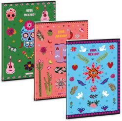 Ars Una Füzet iskolai A4, 40lap, vonalas Ars Una VIVA MEXICO 10db/csomag