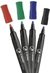 A-Series Alkoholos marker készlet, 3mm, kerek hegyű 4-es készlet A-series - suplix