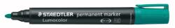 STAEDTLER Alkoholos marker 2-5mm, vágott hegyű, Lumocolor 352 Staedtler zöld
