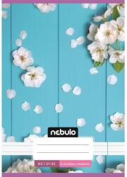 Nebulo Füzet, A5, 4. osztályos vonalas, 21-32, Cuki minták, I. , 16 db/csomag Nebulo