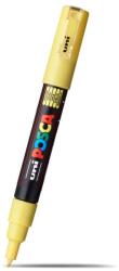 uni Dekormarker 0, 7-1mm, Uni Posca PC-1M sárga