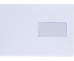 Bluering Boríték LC/5 szilikonos bélésnyomott bal ablakos 35x90mm 162x229mm B20A20 Bluering® fehér - suplix