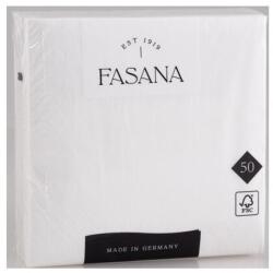 Fasana lunch Szalvéta 3 rétegű 1/4 hajtás lapméret: 33 x 33 cm 50 db/csomag Fasana Lunch fehér - suplix
