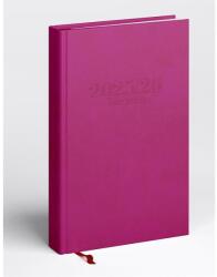 Realsystem Tanári határidőnapló A5, műbőr 150mmx210mm, fehér lapokkal lila 2025/2026 Realsystem - suplix