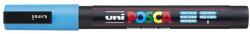 uni Dekormarker 0, 9-1, 3mm, Uni Posca PC-3M világoskék - suplix