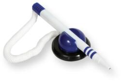 BLUERING Ügyféltoll fehér-kék test fekvő Bluering® , írásszín kék - suplix