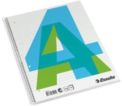 Esselte Spirálfüzet A4, 70lap perforált lyukasztott vonalas Esselte