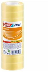 tesa Ragasztószalag 15mmx33m irodai Tesa 10 db/csomag, átlátszó - suplix