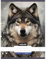 Nebulo Füzet, A4, vonalas, 81-32, Állatos minták, 12 db/csomag Nebulo