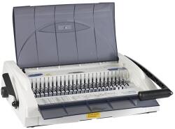 BLUERING Spirálozógép, műanyag spirálkötéshez, 300lap, lyukasztás 20lap, Bluering® COMBINDER 300 - suplix