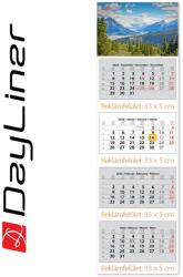 Dayliner Speditőr naptár 4 tömb, 4 hónap SP-4 330 × 1100 mm, fehér lapokkal Hegy Dayliner 2026 - suplix