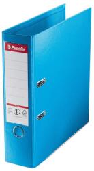 Esselte Iratrendező A4, 8cm, PP élvédő sínnel, Esselte Standard Plus Vivida kék - suplix