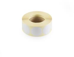  Etikett címke, 30mm, körcímke tekercses 1000 db/tekercs fehér - suplix