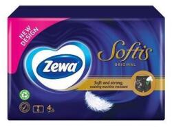 Zewa Papírzsebkendő 4 rétegű 6 x 9 db/csomag Zewa Softis illatmentes - suplix