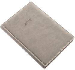 Realsystem Határidőnapló Bolero A/5, napi krémszínű lapokkal szürke Realsystem 2026 - suplix