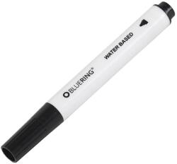 BLUERING Flipchart marker rostirón vizes kerek végű 3mm, Bluering® fekete