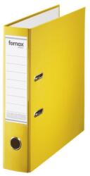 Fornax Iratrendező A4, 8cm, Fornax Master sárga - suplix