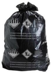  Szemeteszsák ADR 220 liter 95 x 125 cm 60 mikron LINPE/LPE fekete - suplix