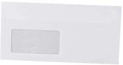 Bluering Boríték LA4 öntapadó bélésnyomott bal ablak 45x90mm 110×220mm B20A15 Bluering® fehér