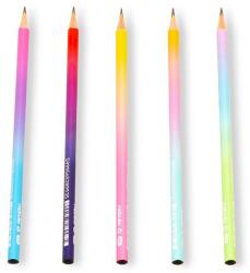 Nebulo Grafitceruza HB, háromszögletű, 72 db/doboz, Nebulo, vegyes minták, Gradiens