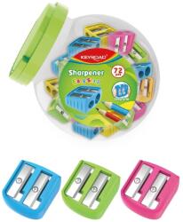 Keyroad Hegyező 2 lyukú 72 db/display Keyroad Easy-sharp vegyes színek