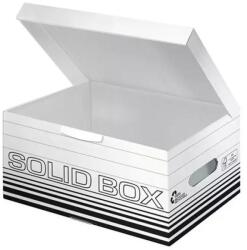Leitz Archiváló doboz S méret, felfelé nyíló tetővel Leitz Solid Box fehér - suplix
