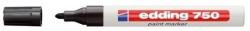 edding Lakkmarker 2-4mm, kerek Edding 750 fekete - suplix