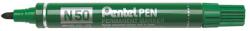 Pentel Alkoholos marker fém testű 4, 3mm kerek hegyű N50-DE Pentel Extreme zöld - suplix