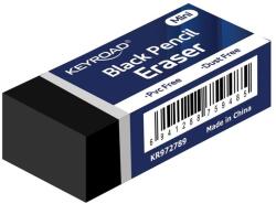 Keyroad Radír, 30 db/display, Keyroad Tec Black, fekete