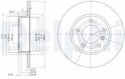 DELPHI féktárcsa DELPHI BG2622 (BG2622)