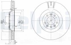 DELPHI féktárcsa DELPHI BG9844 (BG9844)