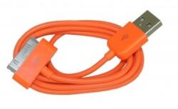  Висококачествен USB кабел за iPhone, iPad и iPod (оранжев)