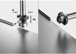 Festool Lekerekítő maró S8 HW R2 D20-KL OFK (499798)