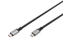 ASSMANN Cablu Digitus by Assmann DB-300443-010-S, USB-C male - USB-C male, 1m, Black (DB-300443-010-S)