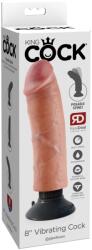 King Cock 8″ Vibrating Cock Light