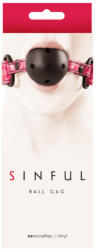 NS Toys Sinful Ball Gag Pink - tooyz