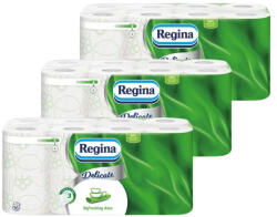 Regina Delicate Refreshing Aloe toalettpapír 3 rétegű (3x16 tekercs)