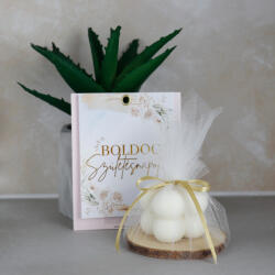 csucsajandek Szójaviasz gyertya - kis ajándék (CSW1238954)