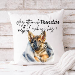 csucsajandek Németjuhász párnahuzat - bármilyen névvel (CSW800012)
