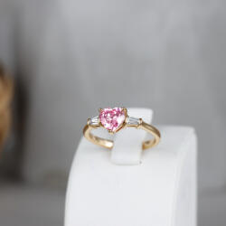 Ninagold Gyűrű - Rózsaszín köves (CSW928445)