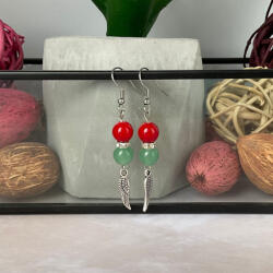 csucsajandek Jade, Aventurin fülbevaló (CSW618985)