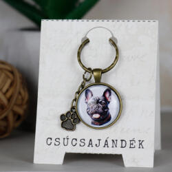csucsajandek Kutyás kulcstartó - Francia Bulldog (CSW662848)