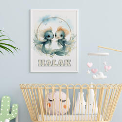 csucsajandek Horoszkópos falikép - Halak (CSW436243)